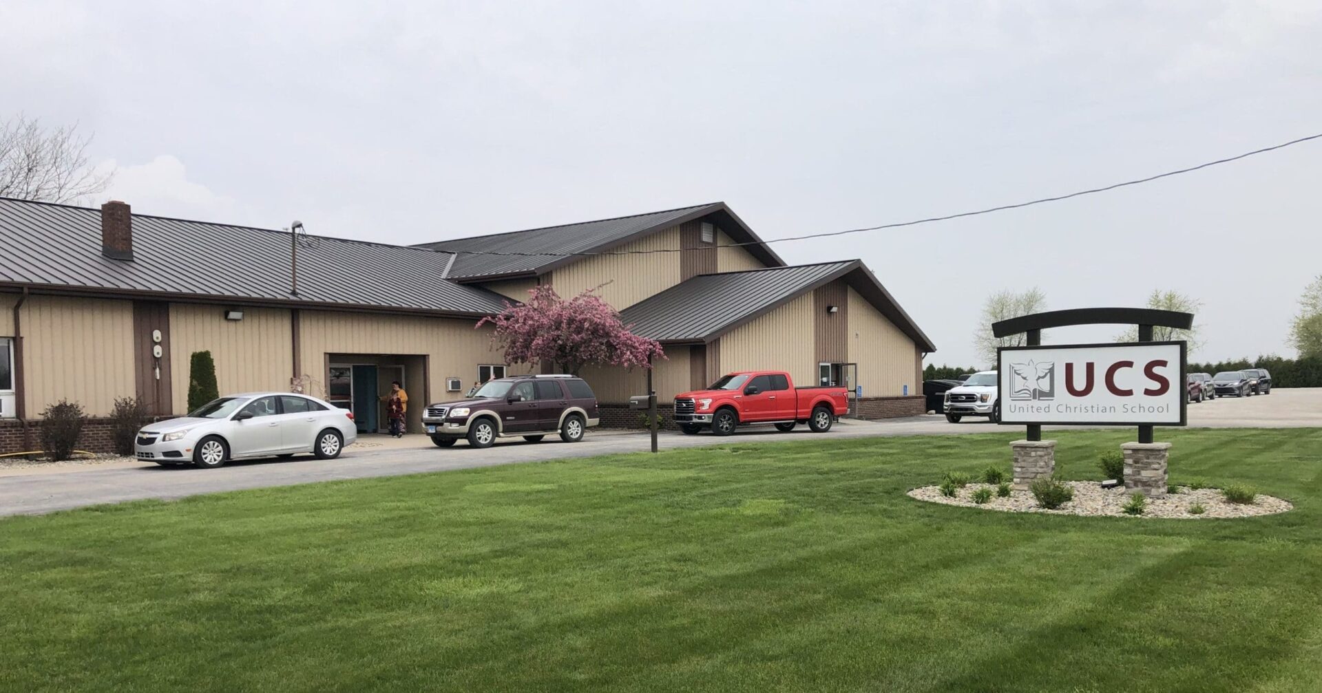 United Christian School exterior entrance
